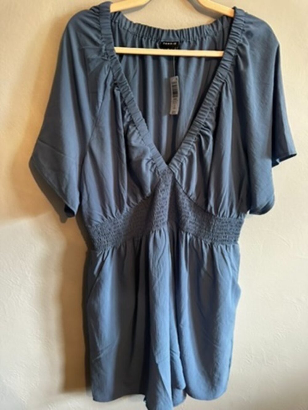 Torrid Blue Romper - NWT - Size 2 (2x)